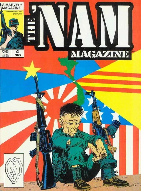 Nam Magazine, The #4 VF; Marvel | Vietnam Michael Golden - we combine shipping