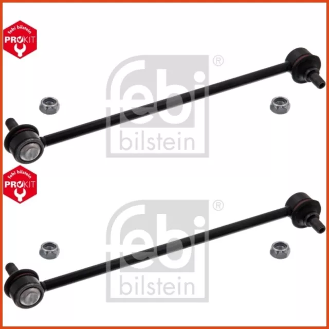 2 x FEBI KOPPELSTANGE PENDELSTÜTZE STABILISATOR SET VORNE TOYOTA 3835150