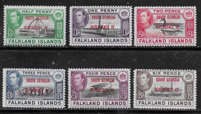 Falkland Island Dependencies      South Georgia   Sc 3L1-3L8 Sg B1-B8      Mnh