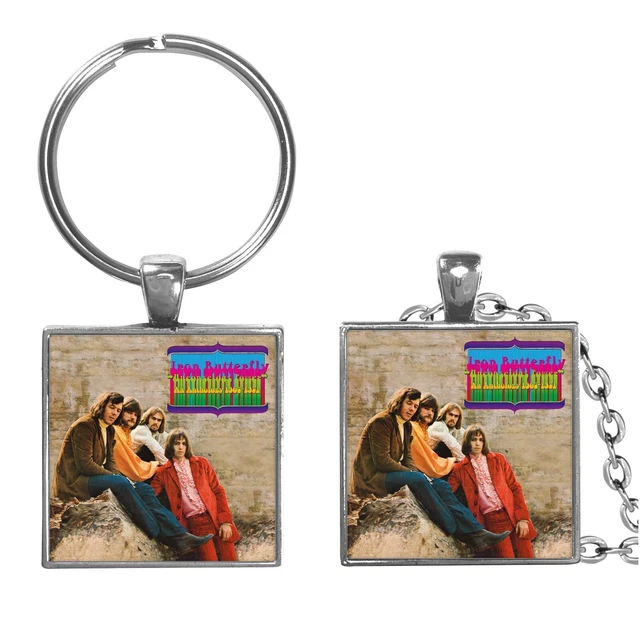 IRON BUTTERFLY UNCONSCIOUS Power An Anthology Album Cover Keychain or
