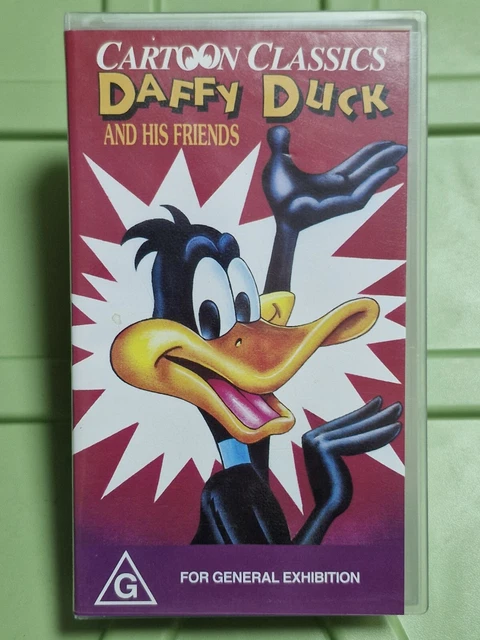 DAFFY DUCK AND His Friends Cartoon Classics Vhs Watched Works Great EUR ...