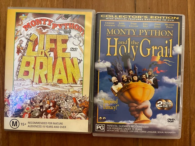 MONTY PYTHON AND the Holy Grail | The Life Of Brian DVD $2.00 - PicClick AU