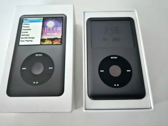 Apple IPod Classic 6. Generation black/schwarz 160GB Originalbox/Papiere/Ladek.