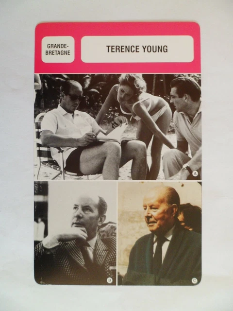 Carte Fiche Cinema   Terence Young