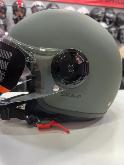 Casco - Jet - Visiera Sagomata - Scooter - Skap - Nuovo - Moto - Accessori 2