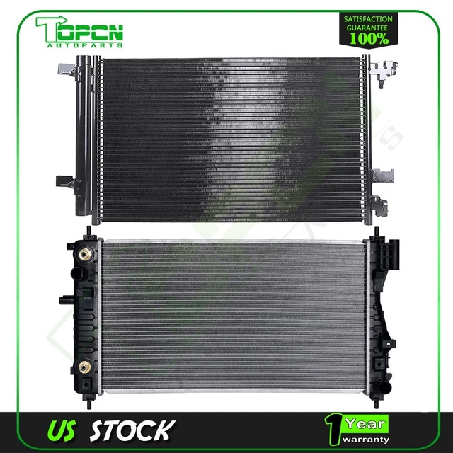 Fits Buick Regal Chevrolet Malibu Limited Replacement Radiator & Condenser