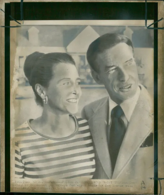 Peter Joseph Bessell with diane kelly. - Vintage Photograph 1643871