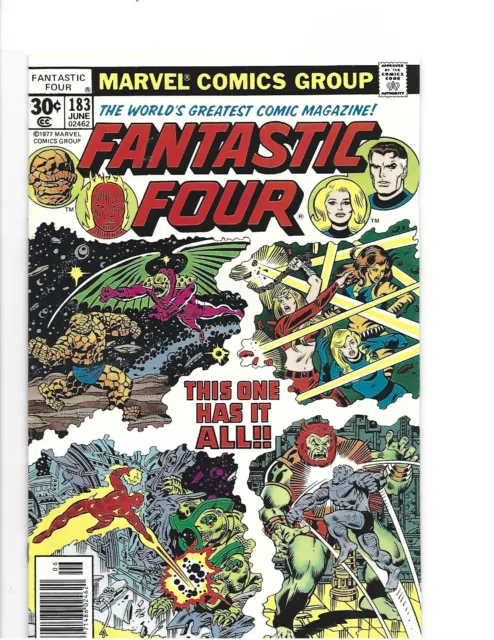 Fantastic Four # 183 * Marvel Comics * 1977 * Tigra * Thundra