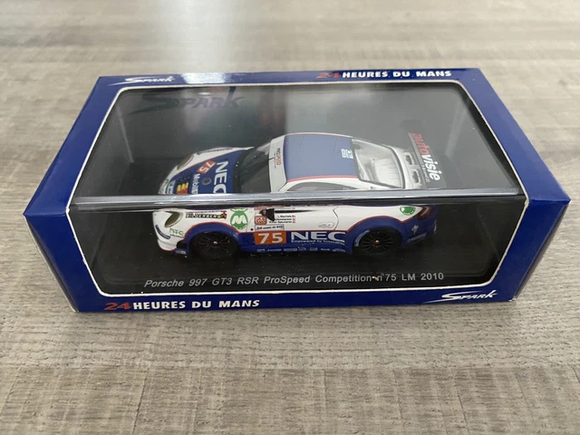 S3416 SPARK Porsche 997 GT3 RSR Prospeed #75 3rd 24 Heures du Mans 2011 1/43 | UK
