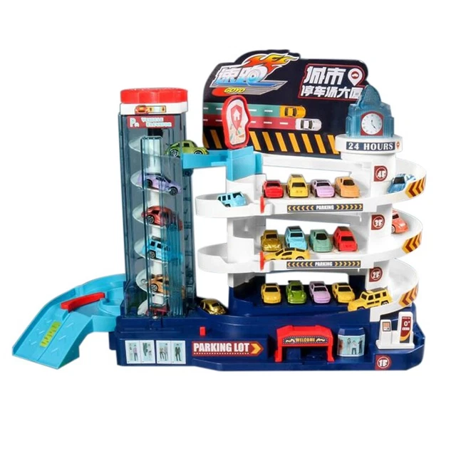Lotto Parcheggio Giocattoli Bambini Costruzione Auto Costruzione Breakthrough Adventure O6T2