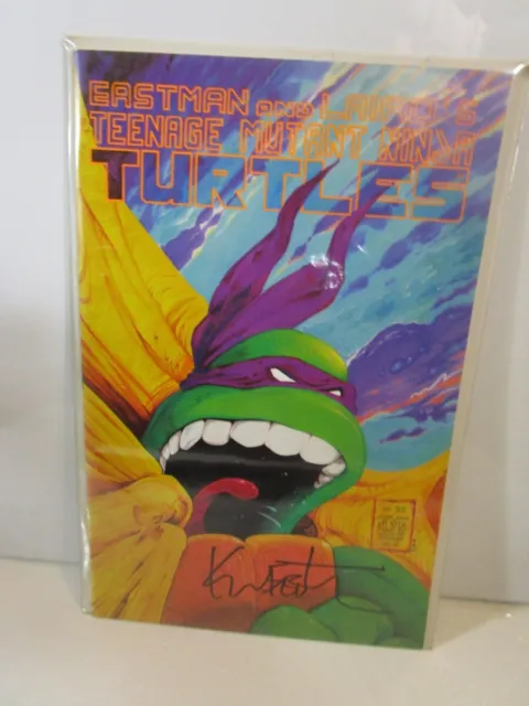 Mirage Studios Teenage Mutant Ninja Turtles TMNT #22 Kevin Eastman Signed Autogr
