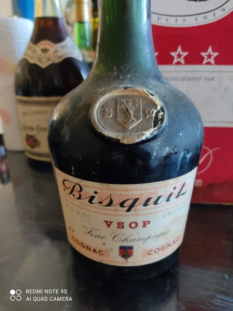 Années 50 Cognac BISQUIT VSOP fine Champagne