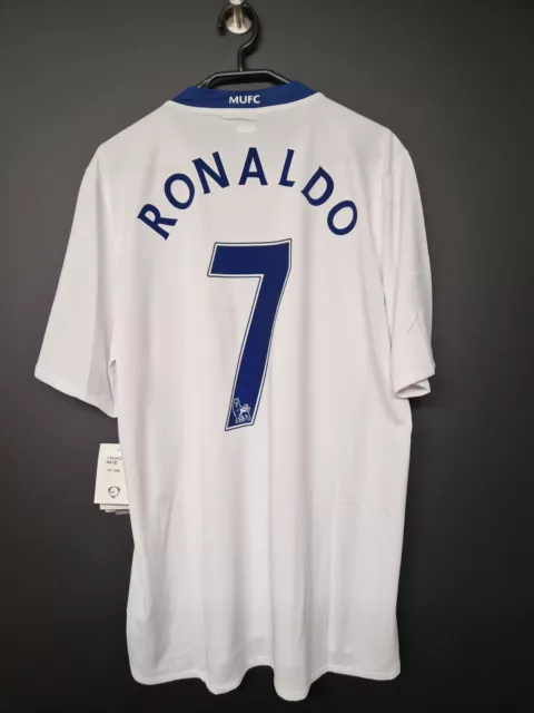 Ronaldo Trikot Shirt 2008/09 AUTHENTIC Manchester United Size Large ORIGINAL...