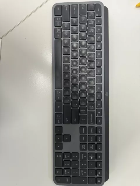 Logitech MX Keys Wireless Illuminated Keyboard - Black (920-009418)