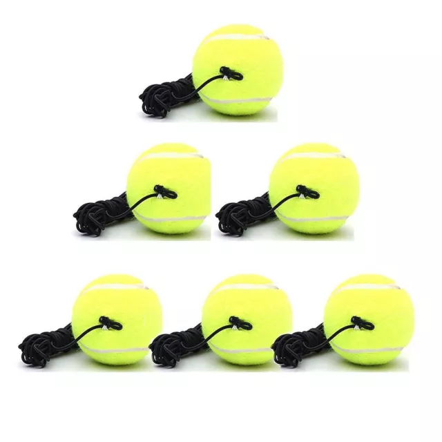 String Professional Trainer Elastic Rope Rebound Practice Tennis Training Ball