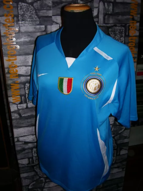 Vintage Inter centenario Nike football soccer jersey shirt trikot maillot '00s