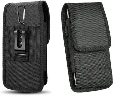 For T-Mobile Revvl 6 Pro 5G Rugged Holster Metal Belt Clip Pouch Phone Case