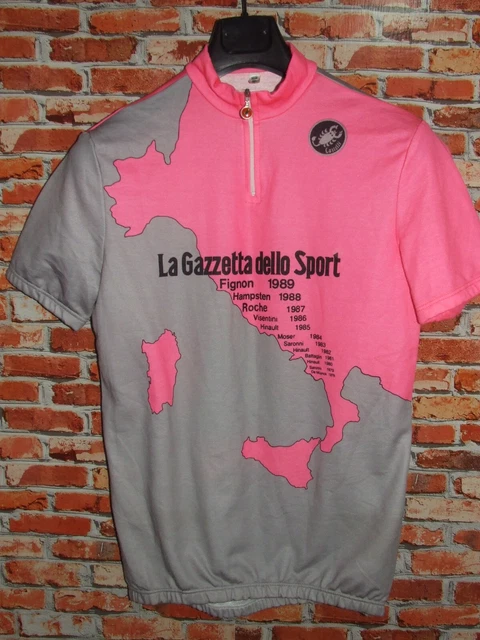 Pink Giro Castelli Fahrradtrikot Trikot Maillot Radsport Größe XL