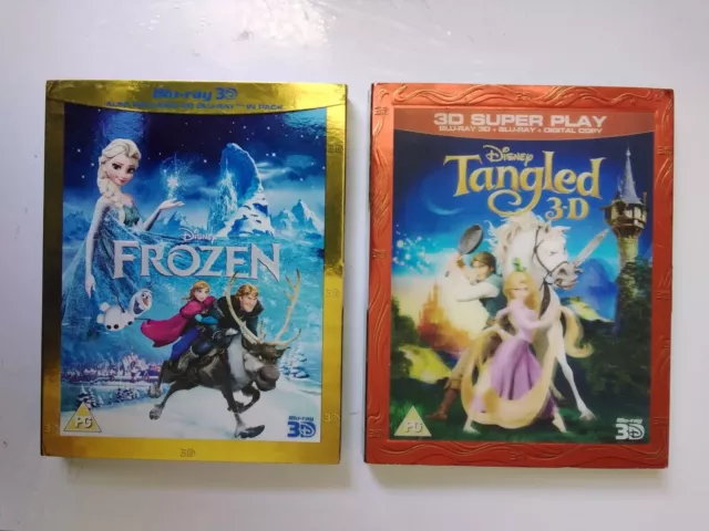 Frozen 3D  /  Tangled 3D      Blu-ray