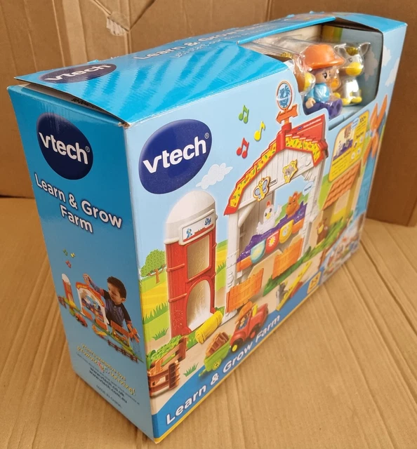 VTECH LEARN AND Grow Farm Kids Playset Educational Toy Animals Sounds