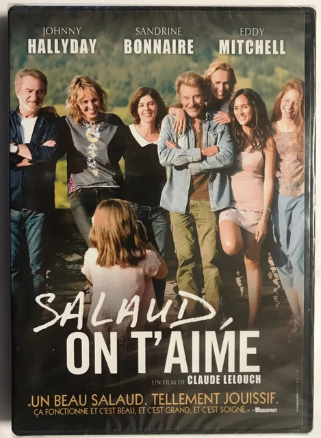Salaud on T'aime dvd Johnny Hallyday Neuf Sous Blister