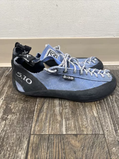 Five Ten 5.10 Stealth C4 Climbing Shoes Mens 11 Blue Rock Climbing