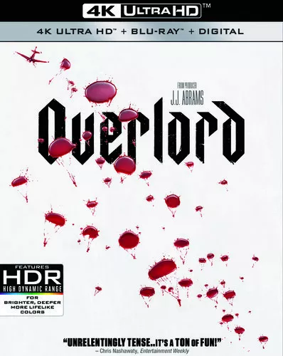 Overlord [New 4K UHD Blu-ray] With Blu-Ray, 4K Mastering, Ac-3/Dolby Digital,