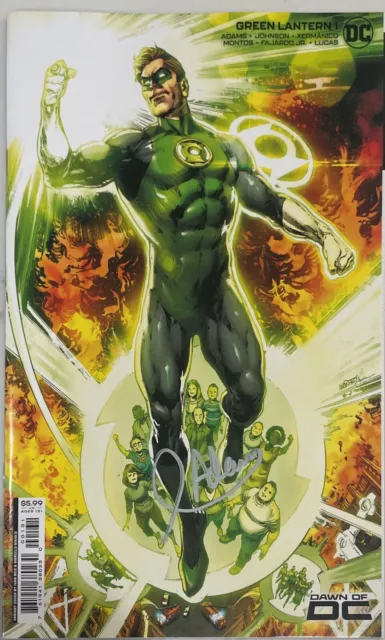 Green Lantern #1 Ivan Reis & Maiolo Variant Signed By Jeremy Adams W/Coa