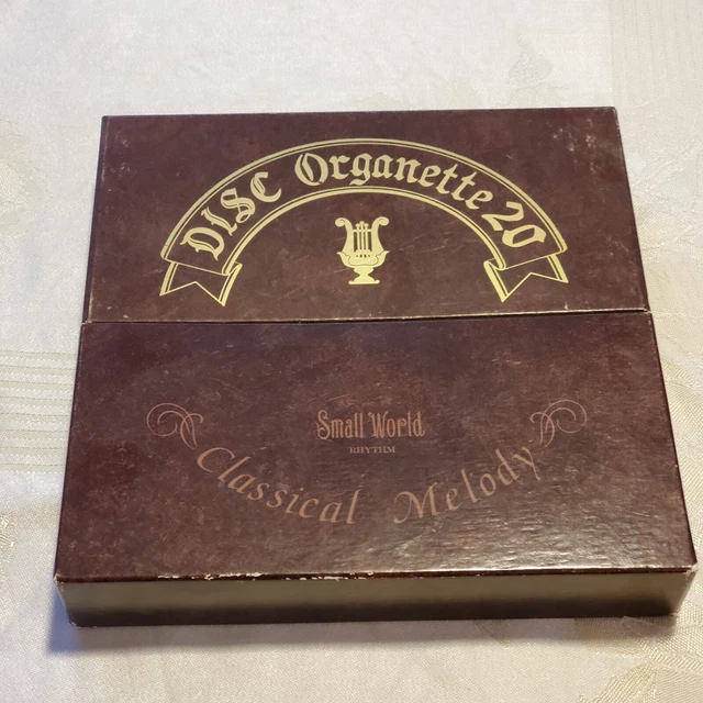 SMALL WORLD RHYTHM wall clock disc 20 music box 5 songs