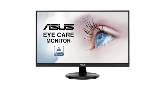 ASUS VA24DQ Monitor 60,5cm (23,8) (Full HD, IPS, 5ms, HDMI, VGA, DisplayPort)