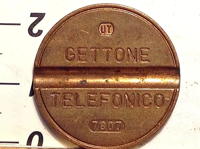 Gettone Telefonico 7807(Luglio 1978) Coniato Da Ut
