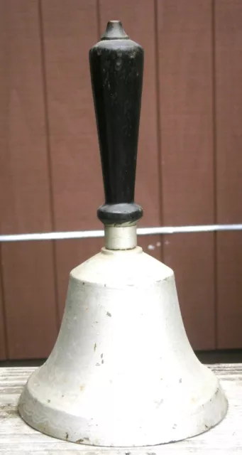 Old School Cast Brass Schoolhouse Bell from the early 1900's or earlier
