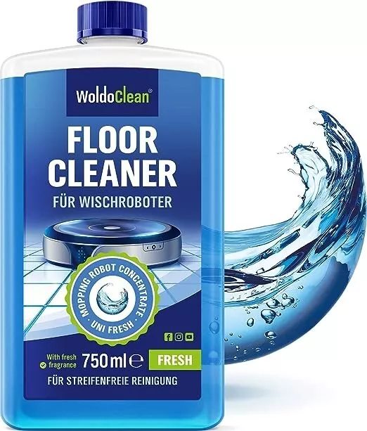 Woldoclean Detergente per Pavimenti per Robot 750Ml - Compatibile Con Tutti