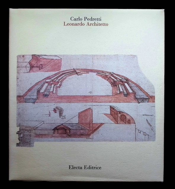 LEONARDO ARCHITETTO CARLO Pedretti Electa 1989 EUR 25,00