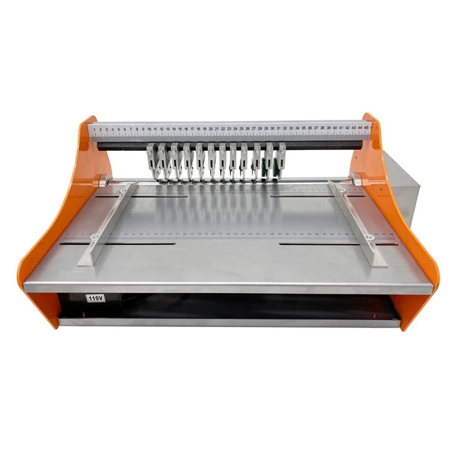 Electric Creasing Machine, 16 Inch Paper Creasing Scoring Machine, 110V Adhesive
