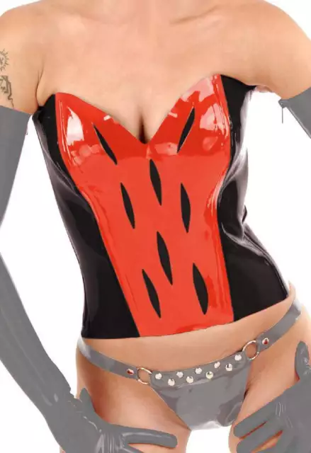 Anita Berg - Sexy Latex Corset/Corsage IN Various Colours
