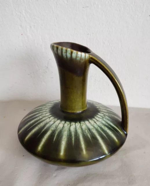 Schloßberg Keramik, 70er Jahre Design Vase in toller Form,  Deutschland, WGP