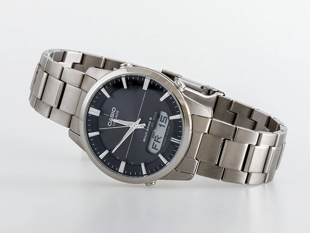 Casio Armbanduhr Herren Titan Solar Tough Solar Casio Lineage