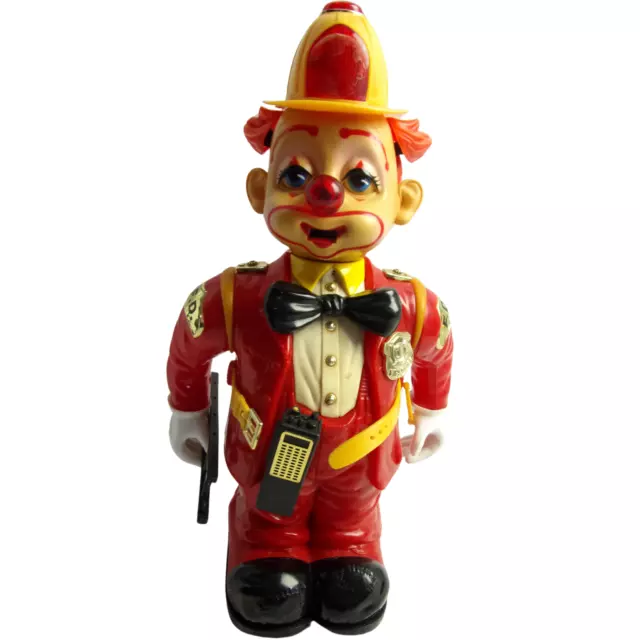 VTG 1989 Bump'n Benny Fireman Clown by New Bright Industrial Co.  No. 436