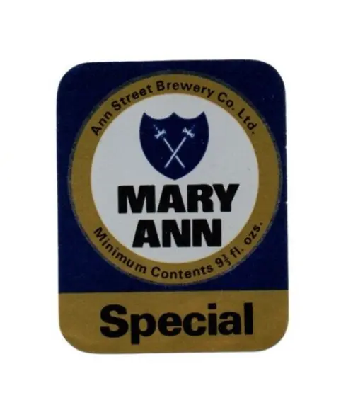 Jersey - Beer Label - Ann Street Brewery, St. Helier - Mary Ann Special