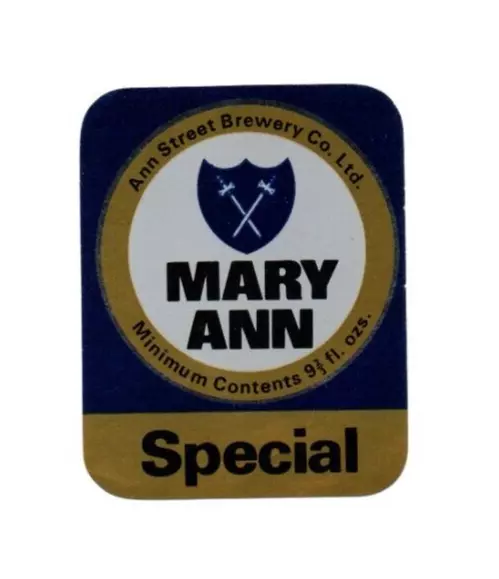 Trikot - Bieretikett - Ann Street Brewery, St. Helier - Mary Ann Special
