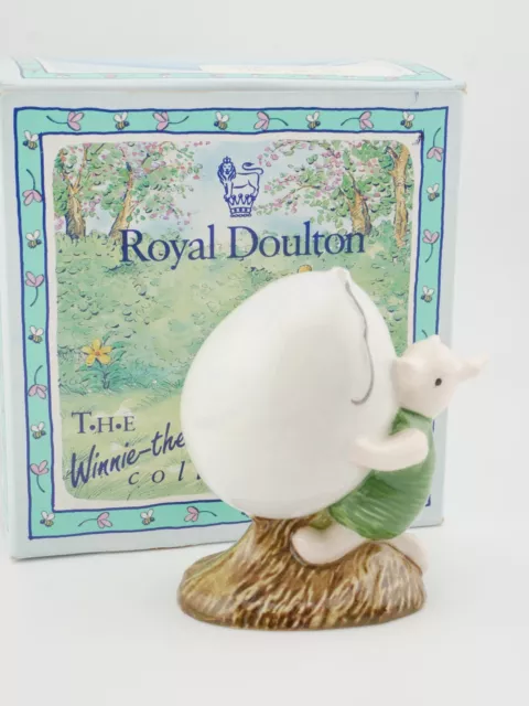 Royal Doulton Winnie The Pooh Collection Figure Piglet & The Balloon WP5 MIB