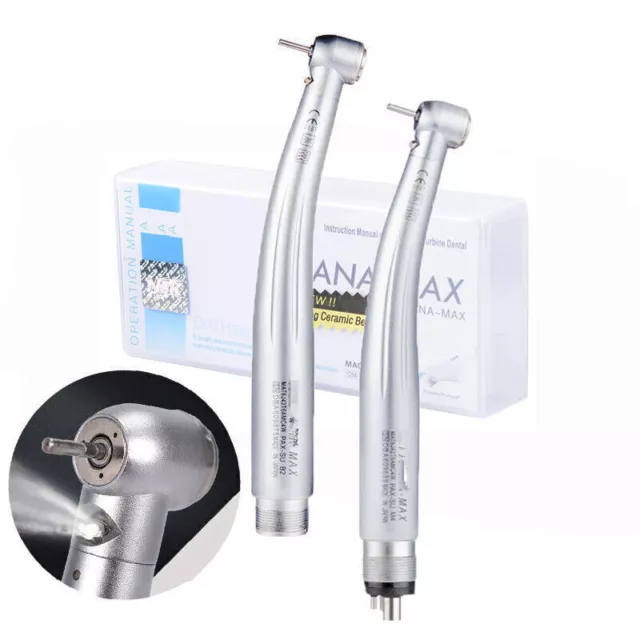 KAKON Dental LED E-generator High Speed Handpiece Standard Turbine PANA MAX 2/4H