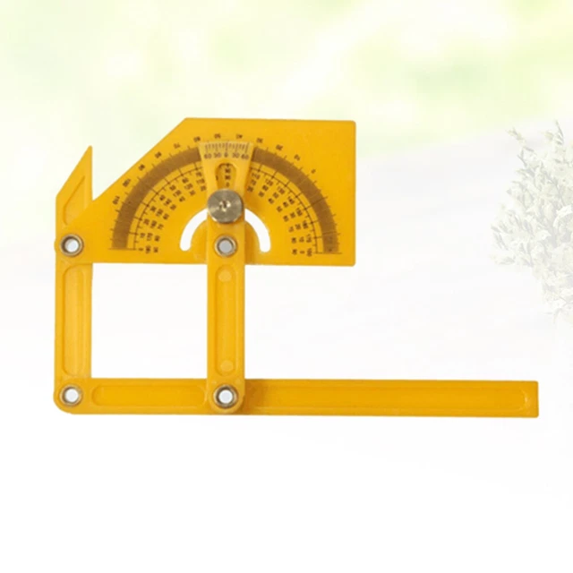 2 Goniometri Medici Trasparenti | Per Fisioterapia E Ortopedia | Doppia Scala (cm E Pollici), 360 Gradi