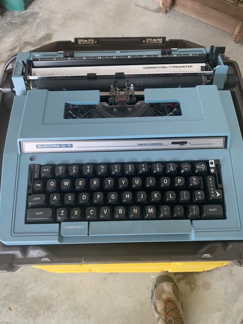 Smith-Corona Electra C/T Typewriter.