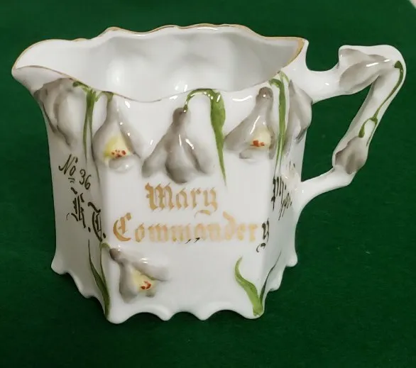 Antique 1903 Mary Commandery Small Pitcher Philadelphia Made In Germany No. 36