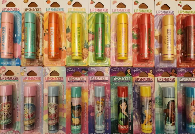 LIP SMACKER Lip Balm CHOOSE YOUR FLAVOR Assorted Sealed Lip Gloss