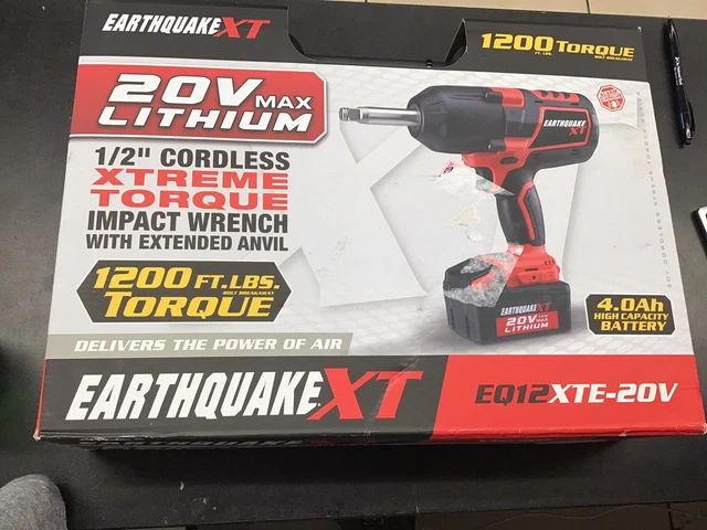 Earthquake cordless impact 2025