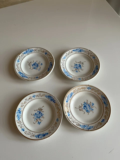 Service à Dinette Art Déco Années 1920 – Faïence Fine Creil / Choisy – 19 Pièces