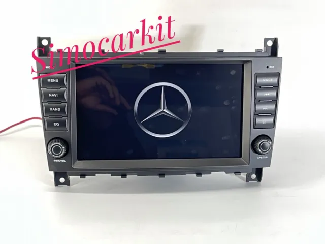 Autoradio Android 12 Navigatore Per Mercedes Benz Classe C W203 C220 C230 C240
